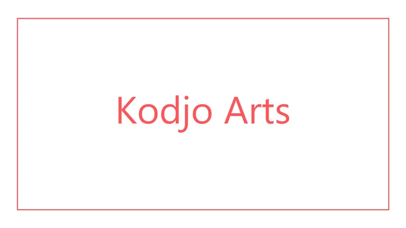 Portfolio image for Kodjo Arts