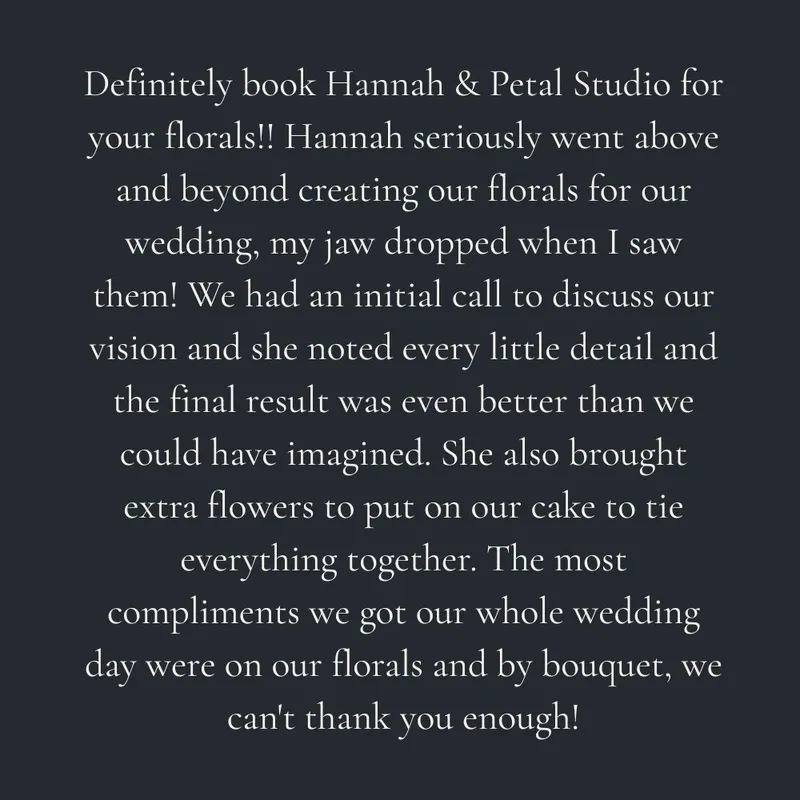Portfolio image for Petal Studio Events